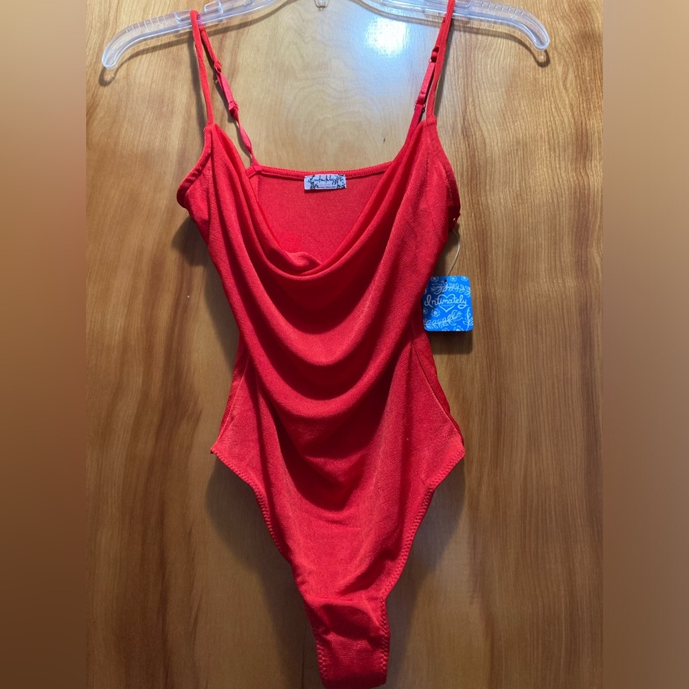 Free People Cowls in the Club Bodysuit NWT Size Extra Small
